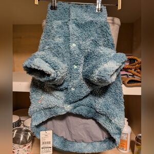 Blue Sherpa Tote Bag